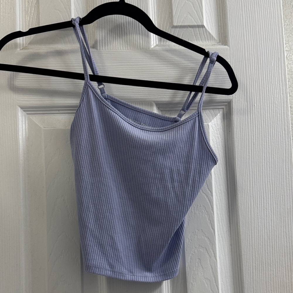 American Eagle Outfitters Lavender Ribbed Cami